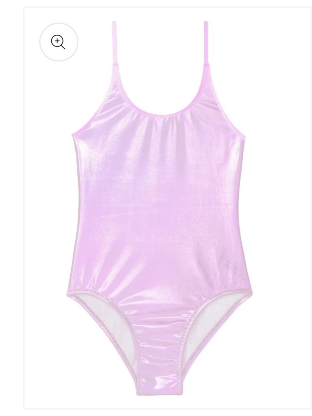 Stella Cove (New - no tags) Metallic Pink One-Piece Swimsuit
